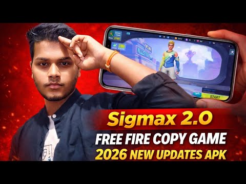 FREE FIRE NEW COPY GAME !🎯2026 SIGMAX 2.0 GAME NEW UPDATE APK // HOW TO DOWNLOAD SIGMAX 2.0 // 2026