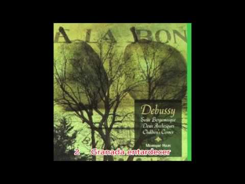 Debussy - prints　 "tower", "Granada of dusk," "rain garden"　Haas