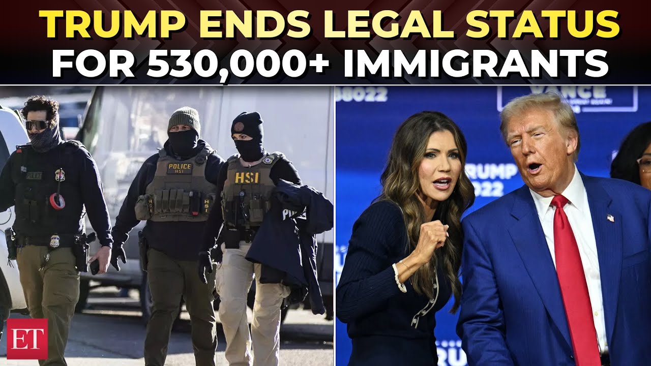 US immigration crackdown | Trump ends legal status for 530,000+ migrants from Cuba, Haiti, Venezuela