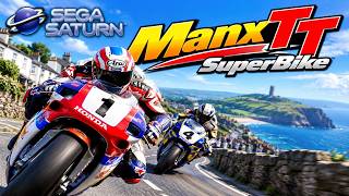 Manx TT SuperBike - Sega Saturn (Gameplay)