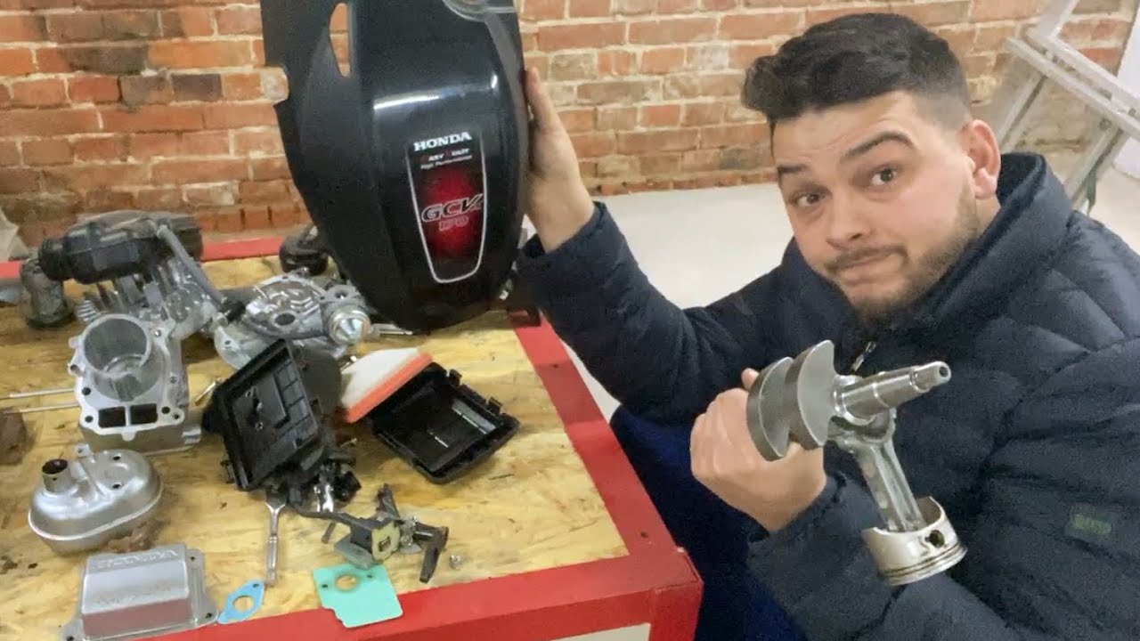 Jak jest Zbudowany Silnik Honda GCVx170 (GCVx200, GCVx140)