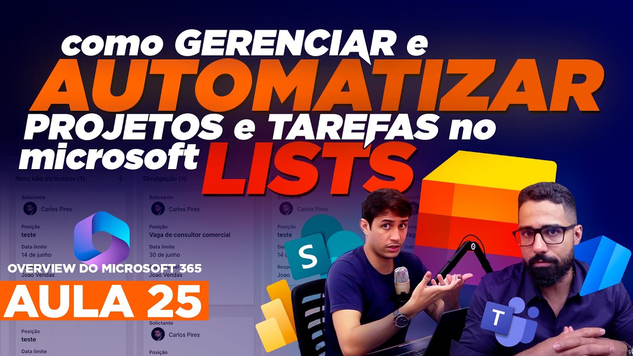 Como Automatizar suas tarefas com o Microsoft Lists! Isso economiza tempo e esforço | Office 365