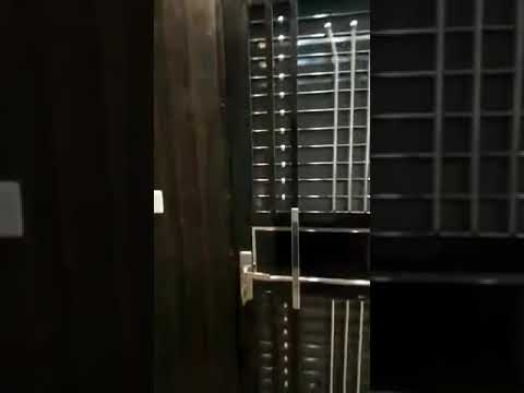 Lockable wooden wardrobe