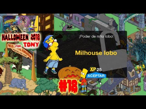Los Simpson Springfield "Halloween'18: Cap. 18 - Milhouse lobo" por Tony