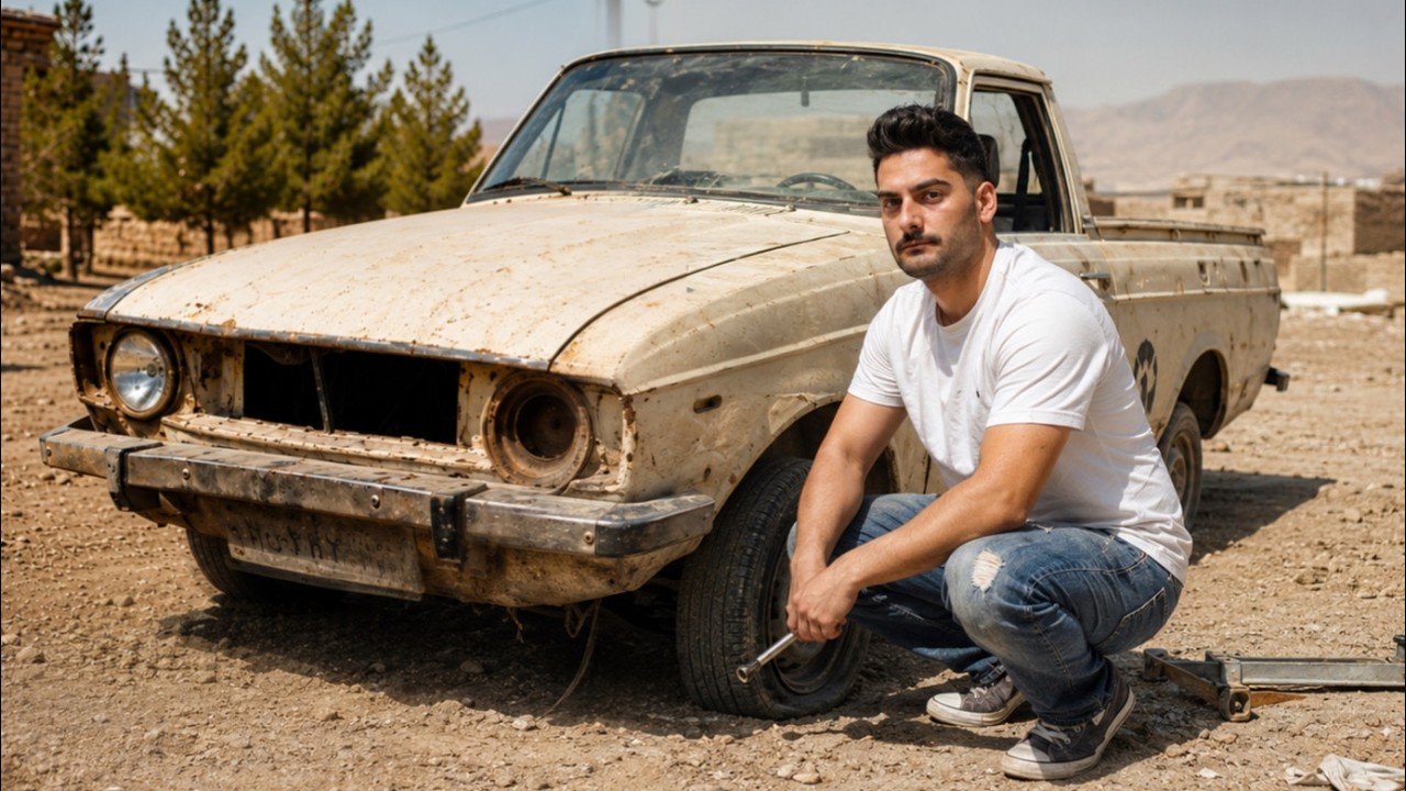 بنیامین بدبخت شد ، وانت گرفتم ☹️  Benyamin went broke, I bought a pickup