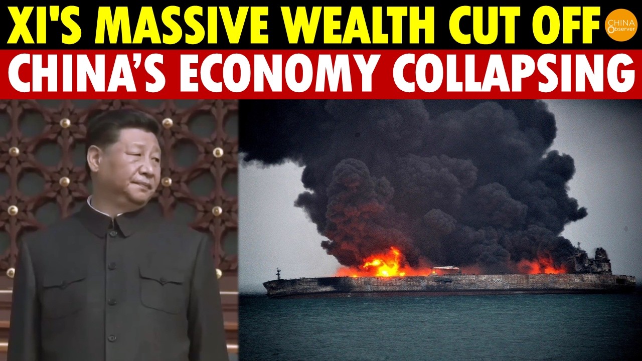 US Blocks Hormuz, Xi's Massive Wealth Cut Off by Trump’s Bold Action—China’s Economy Faces Collapse
