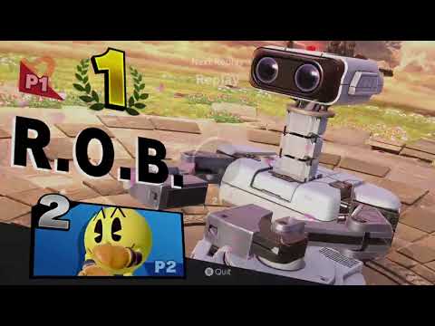 JDV (Pac-Man) vs Domnique (R.O.B.), Roadside 8-8-21