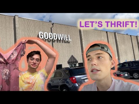 Thrift With Us! Come Shop With Us at the Goodwill Outlet Bins!