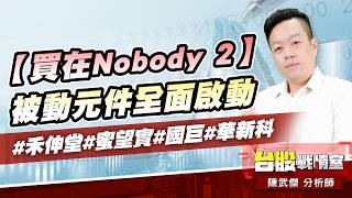 【買在Nobody 2】被動元件全面啟動#禾伸堂#蜜望實#國巨#華新科｜小武哥投資事務所｜陳武傑
