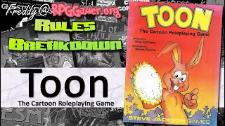 Toon: The Cartoon Roleplaying Game (Steve Jackson Games, 1984) | Rules Breakdown