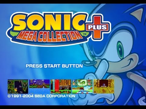 Sonic Mega Collection 1 Plus PS2 gameplay