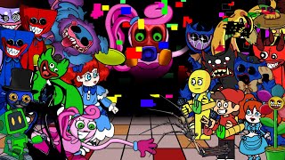 FNF Vs Poppy Playtime (Chapter 3) 🎶 FNF Mommytime Remix But Different Characters Sing It (New Song)