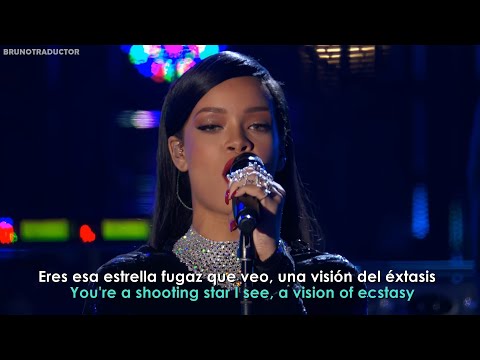 Rihanna - Diamonds // Lyrics + Español // Live on The Concert For Valor