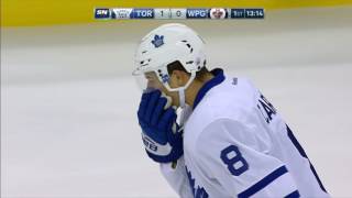 Gotta See It: Marner threads the needle, Carrick cleans up the rebound by Sportsnet Canada