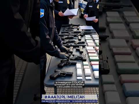 🚨 Gran Operativo Antidrogas en Uruguay | Siete Detenidos y Armas Incautadas#short
