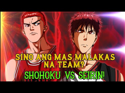 THE BATTLE OF THE CENTURY?!  SEIRIN VS SHOHOKU | KUROKO NO BASKET | SLAM DUNK  TAGALOG ANALYSIS