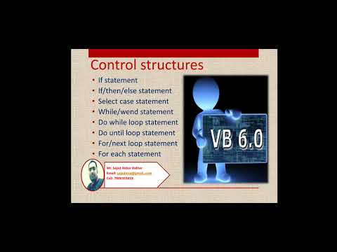 Visual Basic Control Structures