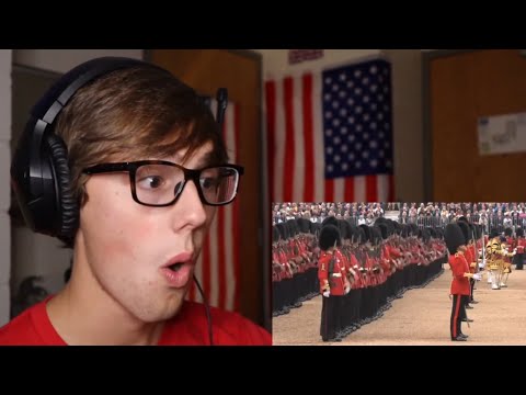 American Reacts to Trooping the Colour!