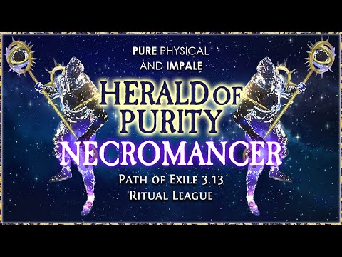 PoE 3.13 - Herald of Purity & Spiders Necromancer