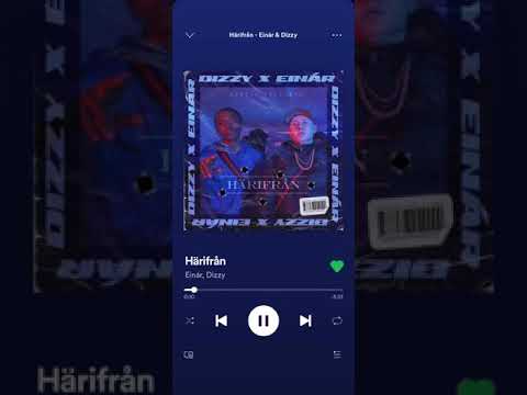 Härifrån Einar Ft dizzy