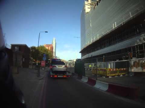 Close pass - Nine Elms Lane HHA 544