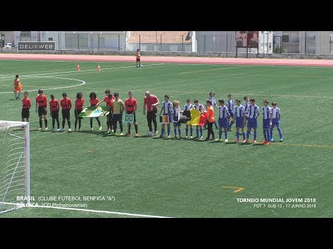 Pinhalnovense (1-2) Futebol Benfica [TORNEIO Mundial Jovem 2018]