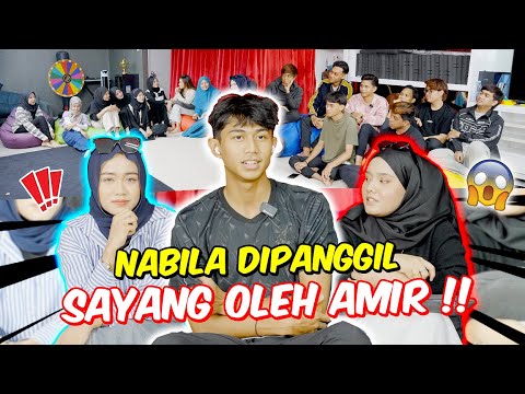 NABILA DIPANGGIL SAYANG OLEH AMIR !! - WANA BENG4NG !!