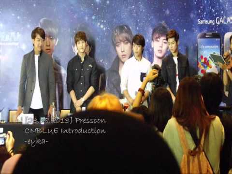 [2013.08.23] CNBLUE Presscon Intro