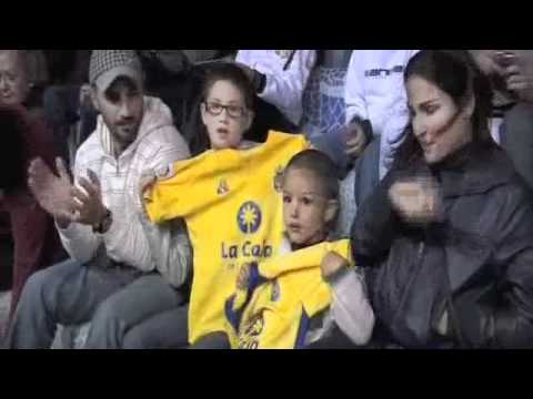 Javier Portillo y Jonathan Viera, en el CC Las Terrazas