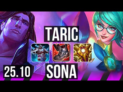 TARIC & Tristana vs SONA & Aphelios (SUP) | 1/5/27 | NA Master | 25.10