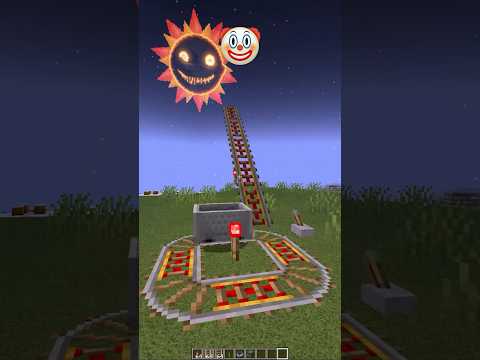 When Lunar Moon Accelerates, Emojis Run! 🌑 #minecraft #meme #memes #shorts