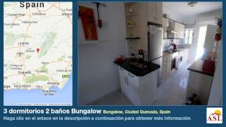 preview picture of video '3 dormitorios 2 baños Bungalow se Vende en Bungalow, Ciudad Quesada, Spain'