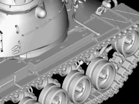 #3544 M48A3 Mod.B- Fender render