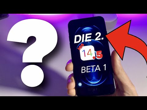 Das 2. iOS 14.5 BETA UPDATE ist da! Das gab es noch nie, sehr ungewöhnlich von APPLE - UPDATE NEWS