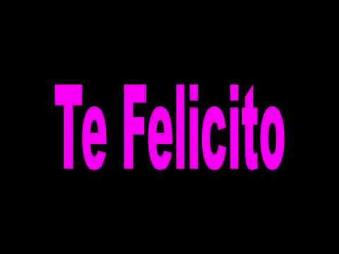 Te Felicito...Ganaste Hoy!