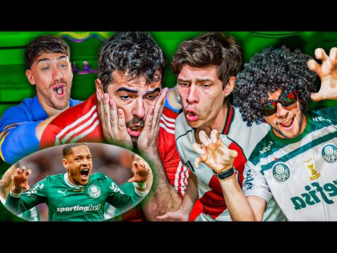 Palmeiras 3 River Plate 1 | Friends' Reactions | Quarterfinals | 2025 Copa Libertadores