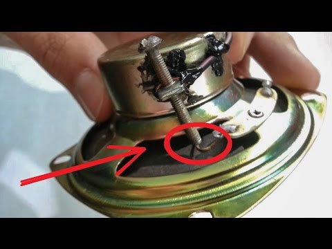 DIY Alarm Siren / Simple Noise Maker without transistors using only a Speaker ✔