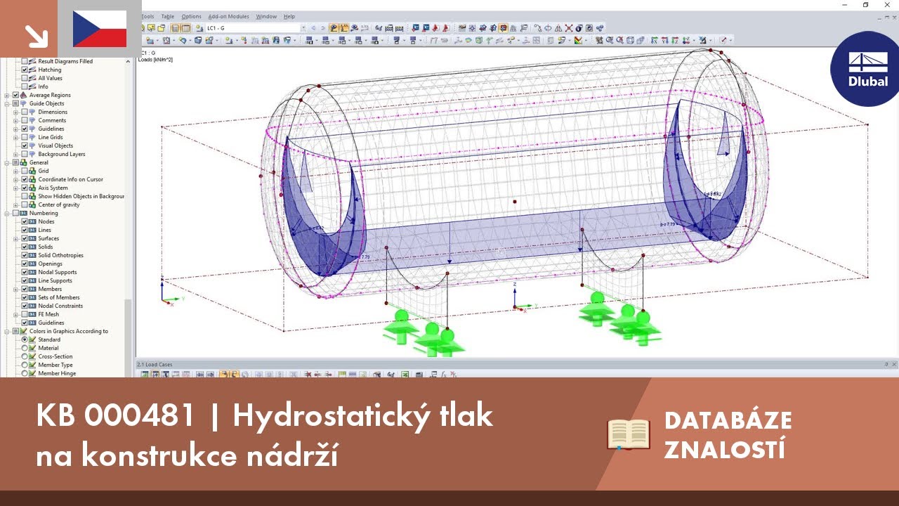 KB 000481 | Hydrostatický tlak na konstrukce nádrží