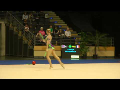 Berlin Masters 2015: Mehrkampf Keulen - Kseniya Moustafaeva (FRA)