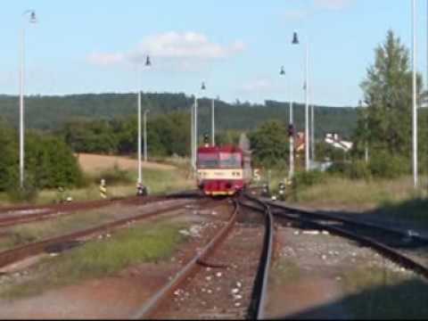 Dolní Bousov, setkání dvou vlaků