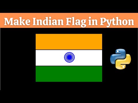 Draw Indian Flag In Python Python Turtle Graphics Tutorials 37 Draw India Flag In Python Turtle