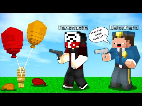 POLİS BALON KAFA İLE BALON VURMACA - BalonCraft #68 - Minecraft
