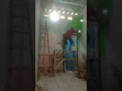 Bedah Rumah dapur dan kamar mandi Alhamdulillah tinggal Pengecatan