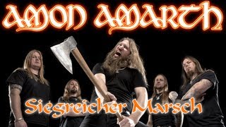 Amon Amarth - Siegreicher Marsch [Lyrics with translation]
