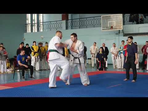 Ukrainian Championship 2018, 1/4  Salvuk Vasyl (AKA) & Zhuravel Anatoliy 95+ Kg