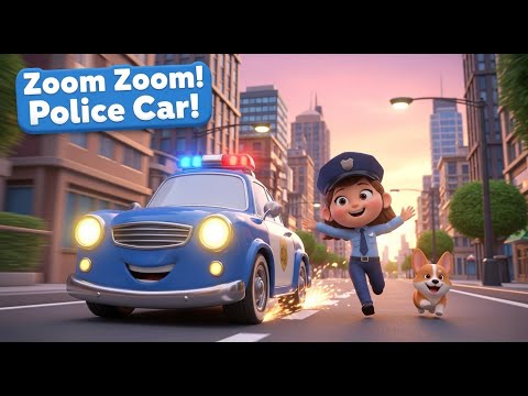 Polizeiauto-Lied | Auto-Lieder | Polizei kinder lied | Cartoons für kinder |Die Polizei|kindergarten