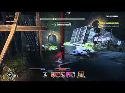 Magicka Nightblade running sewers