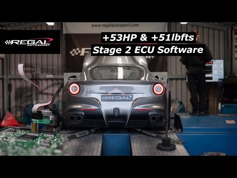 +53HP & 51lbfts on a Ferrari F12 with RSS Stage 2 ECU Software