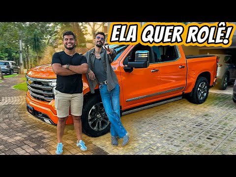 Gravei a Chevrolet Silverado do Luan Pereira