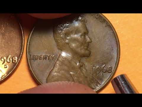 1968 S United States Lincoln Penny Collection - Rare Special Proof Version Available